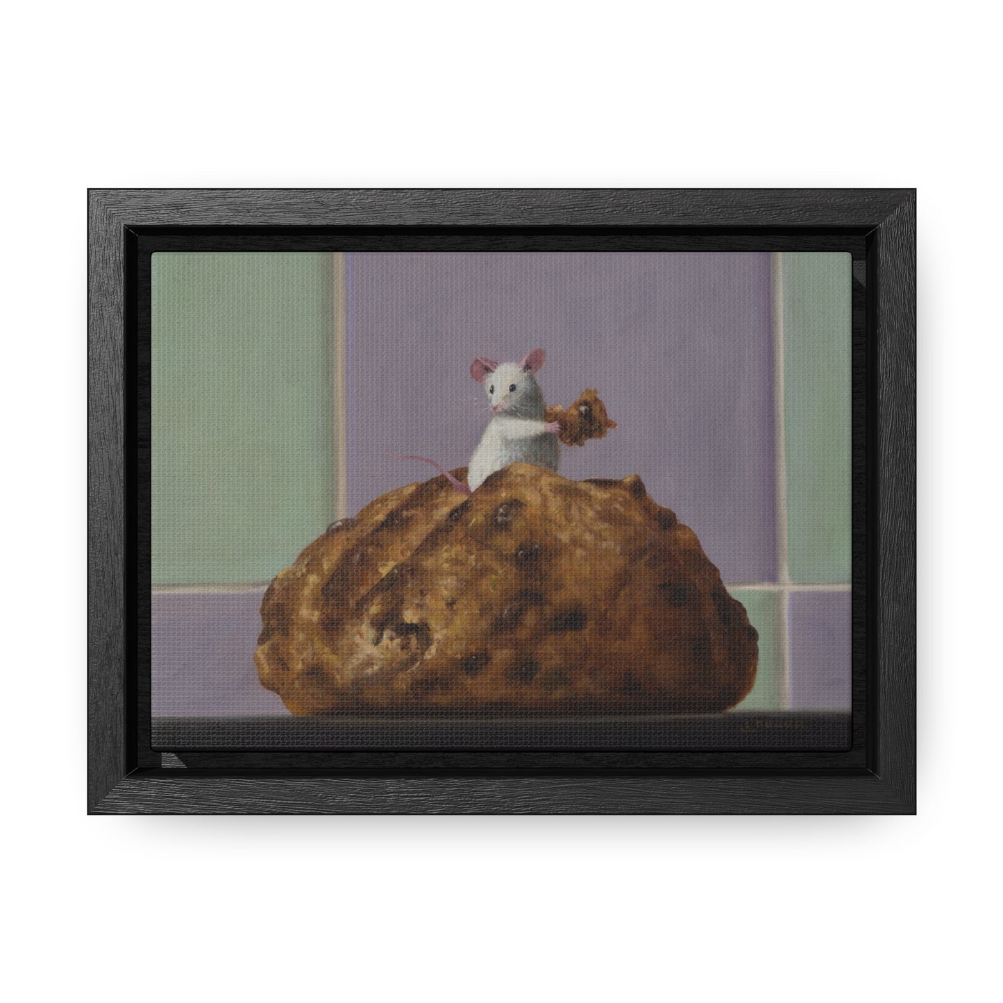 Stuart Dunkel: "Loafer" - Framed Canvas Reproductions