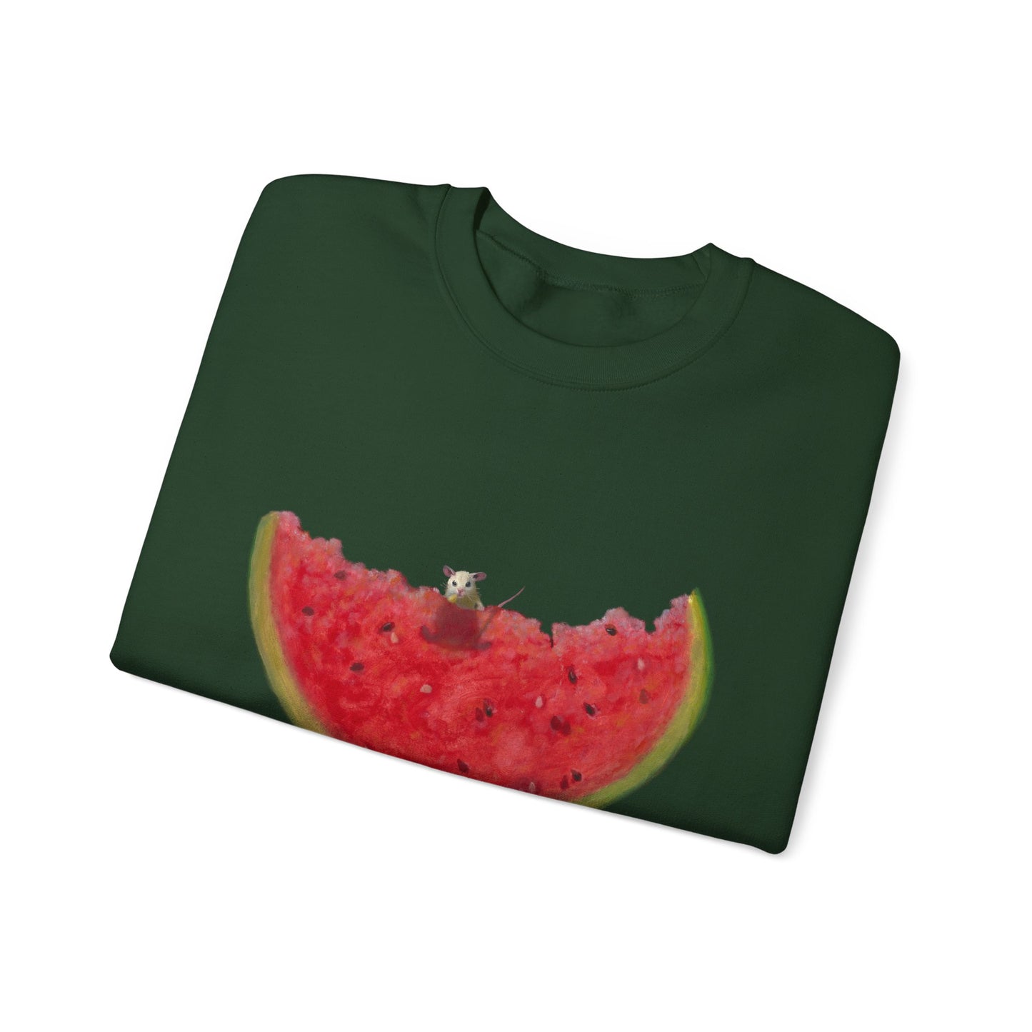 Stuart Dunkel: "Melon Lover" - Crewneck Sweatshirt
