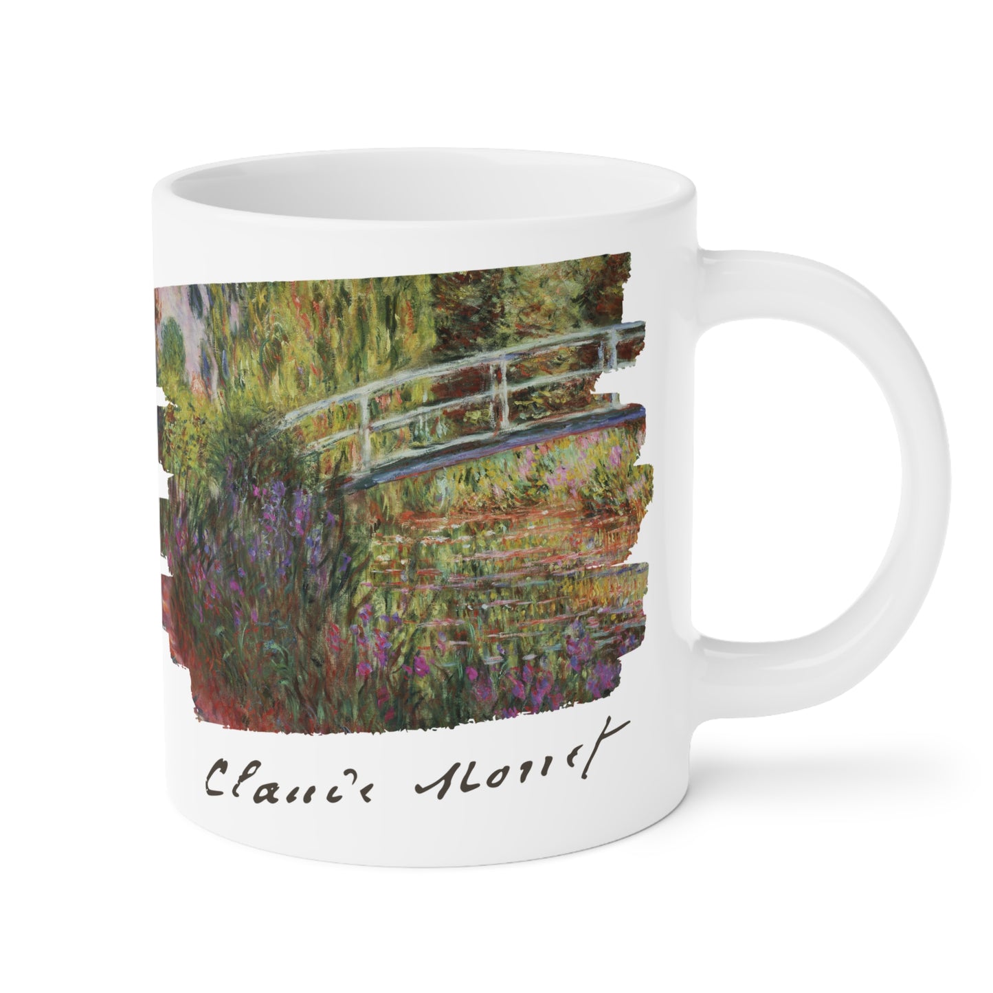 Claude Monet: "Le Pont Japonais 2" Ceramic Mug (11oz\15oz\20oz)