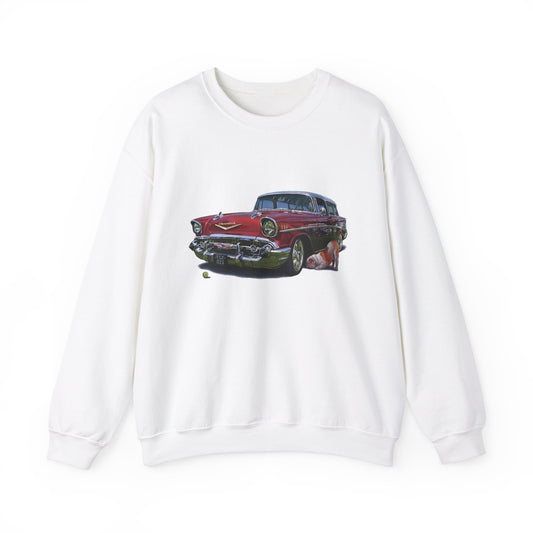 Tony South: "Prince of Bel Air 57" Crewneck Sweatshirt