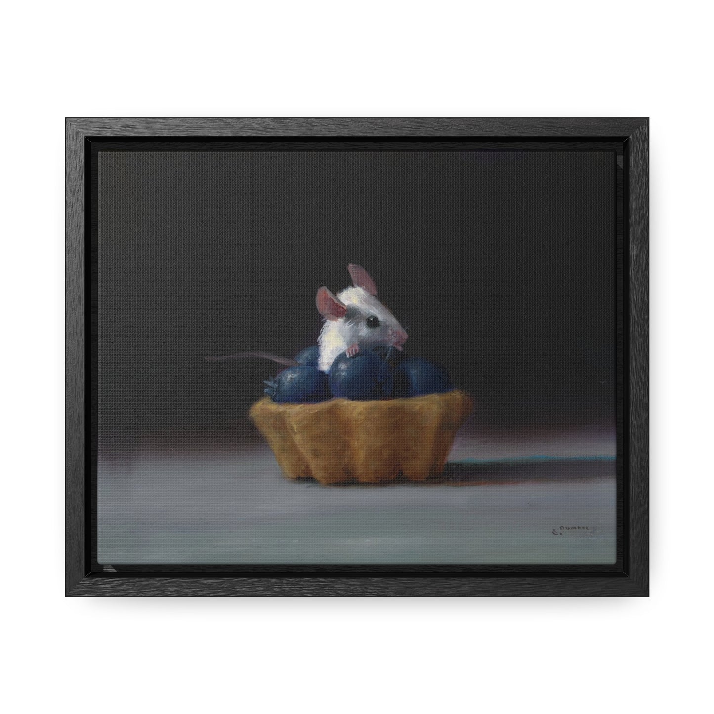 Stuart Dunkel: "Tart Party" - Framed Canvas Reproduction