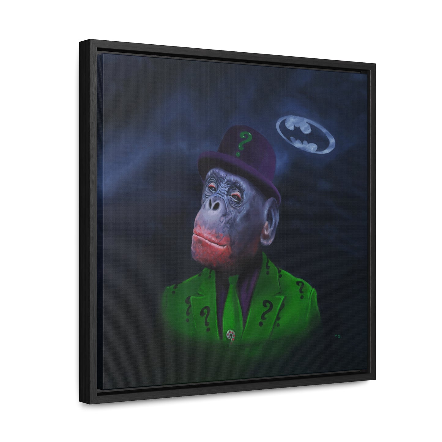 Tony South: "Riddle Me This" - Framed Canvas Reproduction