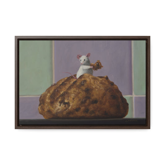 Stuart Dunkel: "Loafer" - Framed Canvas Reproductions