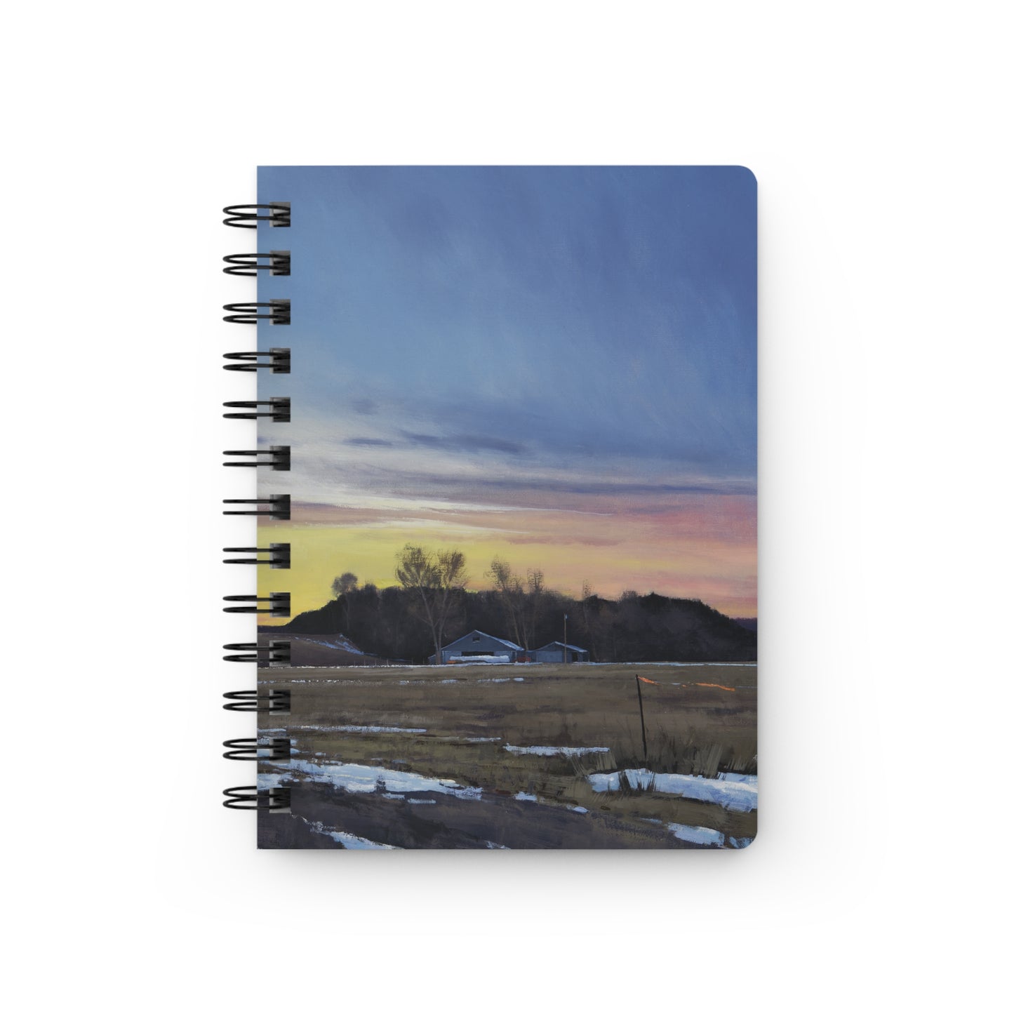 Ben Bauer: "St. Croix Valley Sunset" - Spiral Bound Journal