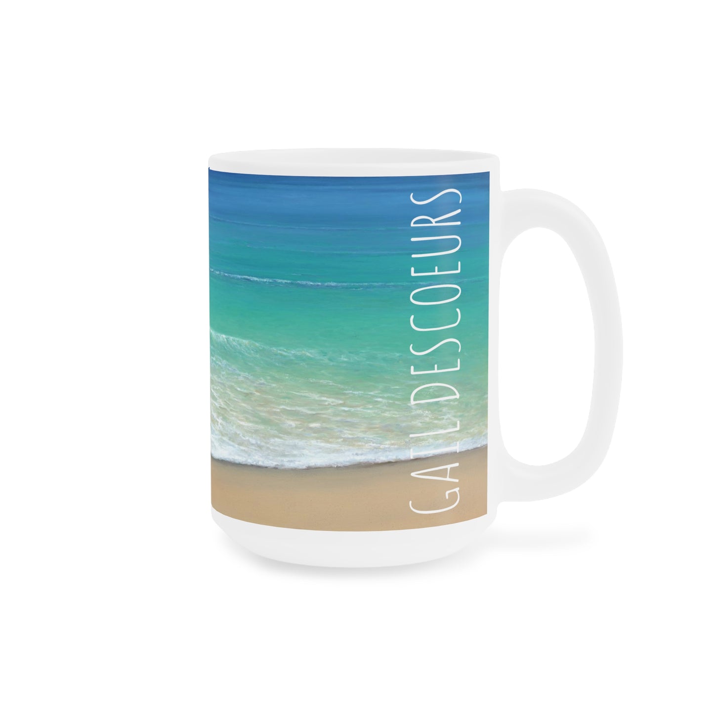 Gail Descoeurs: "Mysterious Sea" Ceramic Mug (11oz\15oz\20oz)