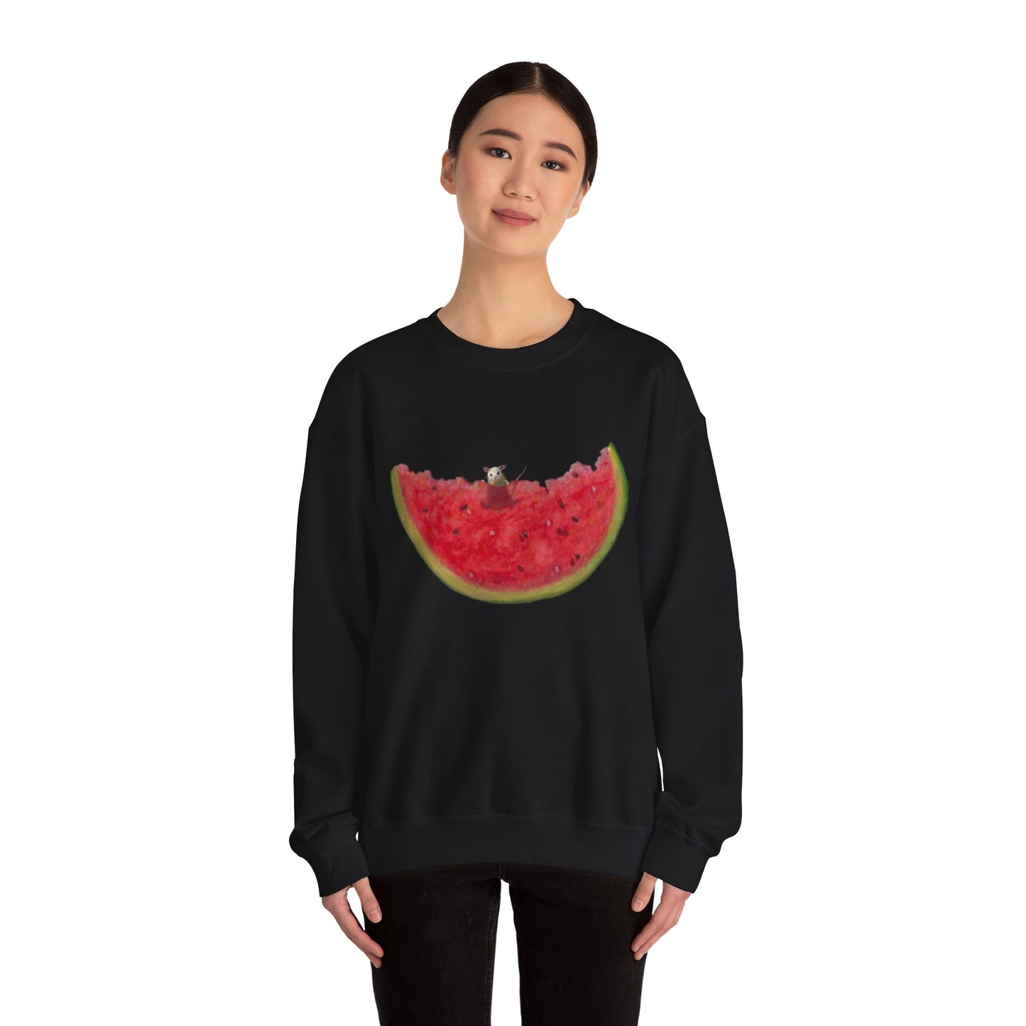 Stuart Dunkel: "Melon Lover" Crewneck Sweatshirt