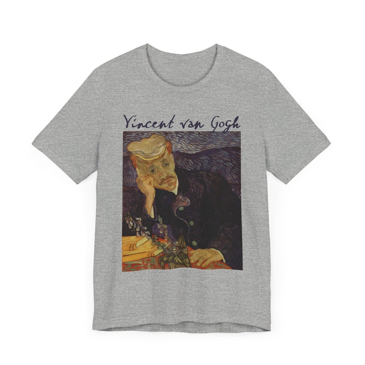 Vincent Van Gogh: "Portrait of Dr. Gachet 2" Graphic T