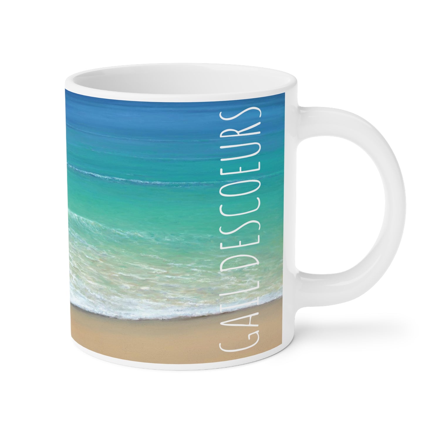 Gail Descoeurs: "Mysterious Sea" Ceramic Mug (11oz\15oz\20oz)