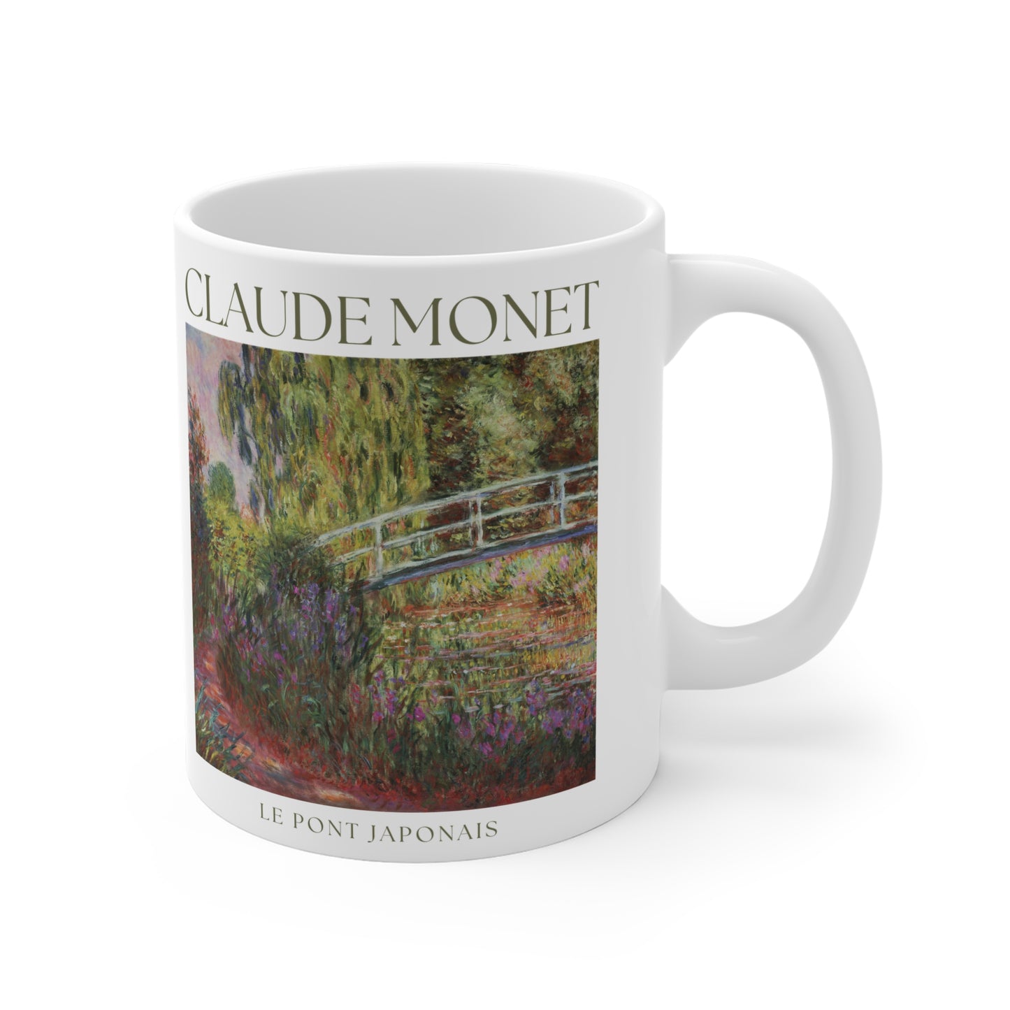 Claude Monet: "Le Pont Japonais" Ceramic Mug (11oz\15oz\20oz)