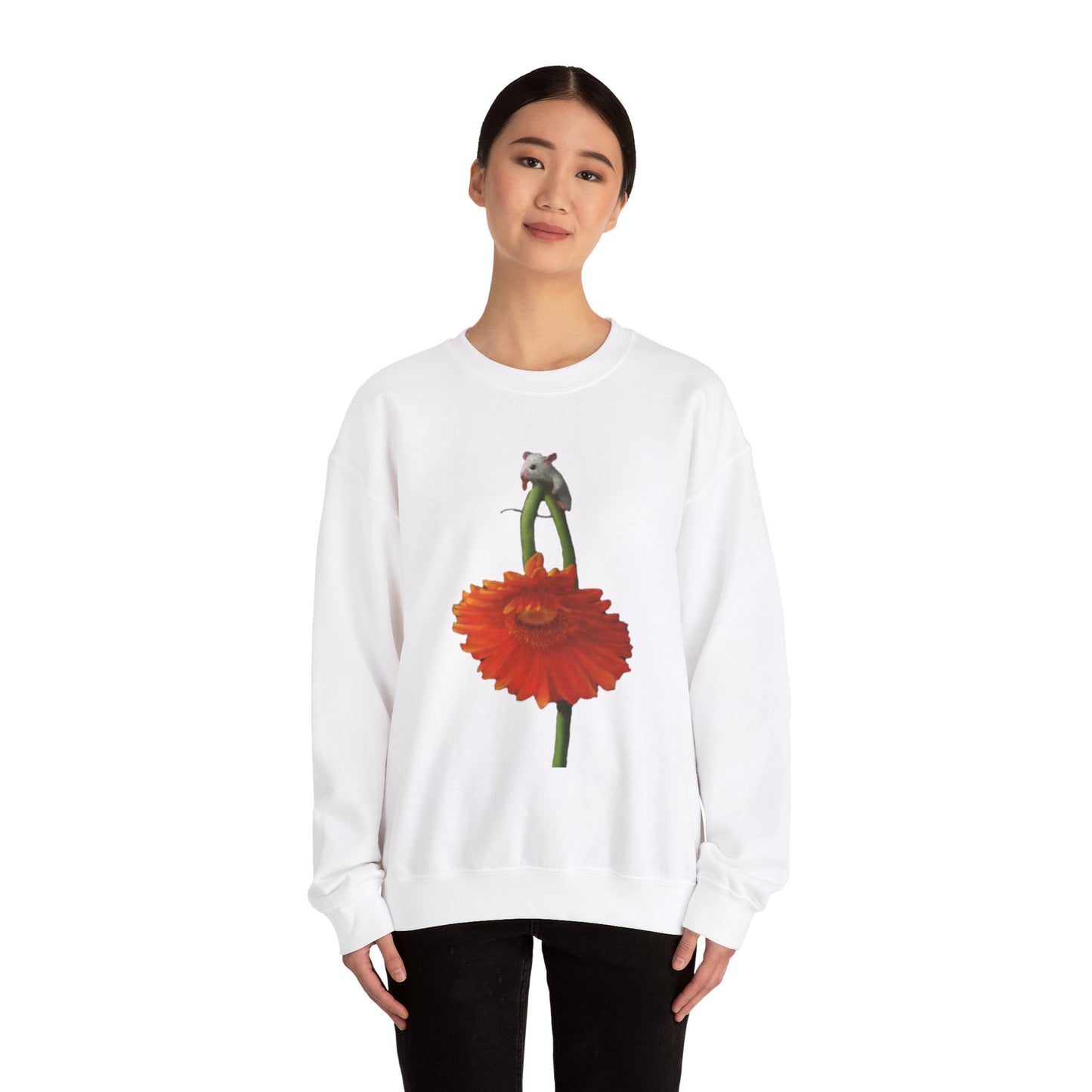 Stuart Dunkel: "Petal Pusher" Crewneck Sweatshirt