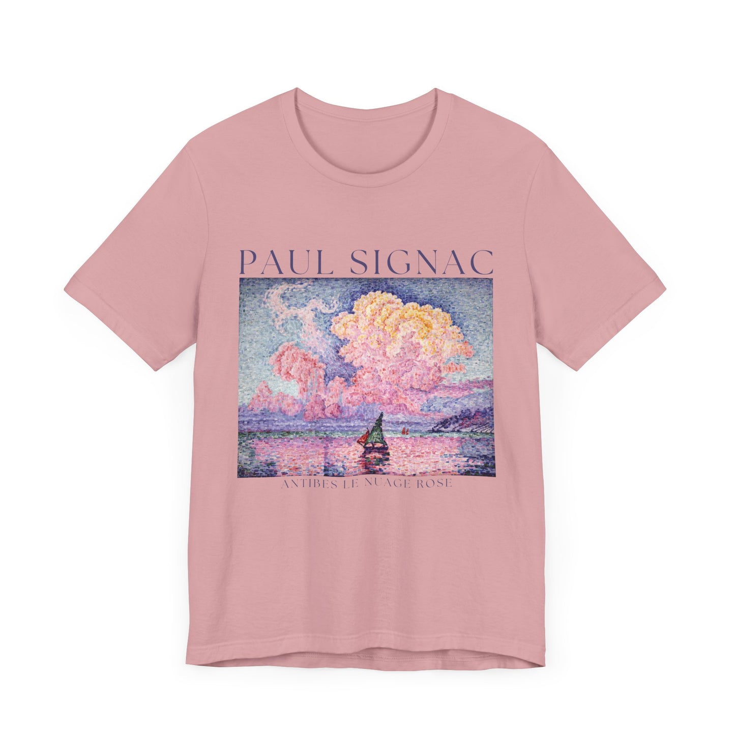 Paul Signac: "Antibes Le Nuage Rose" Graphic T