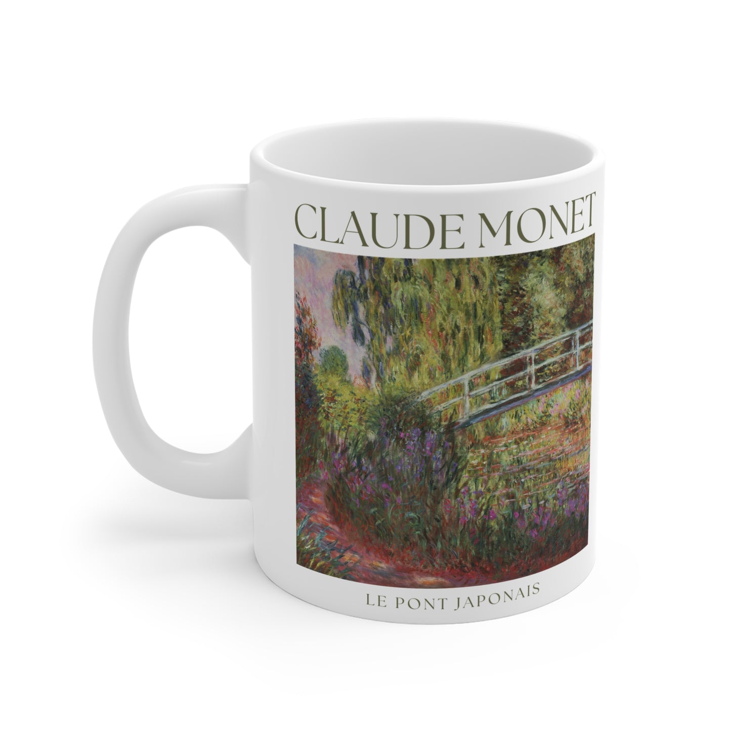 Claude Monet: "Le Pont Japonais" Ceramic Mug (11oz\15oz\20oz)