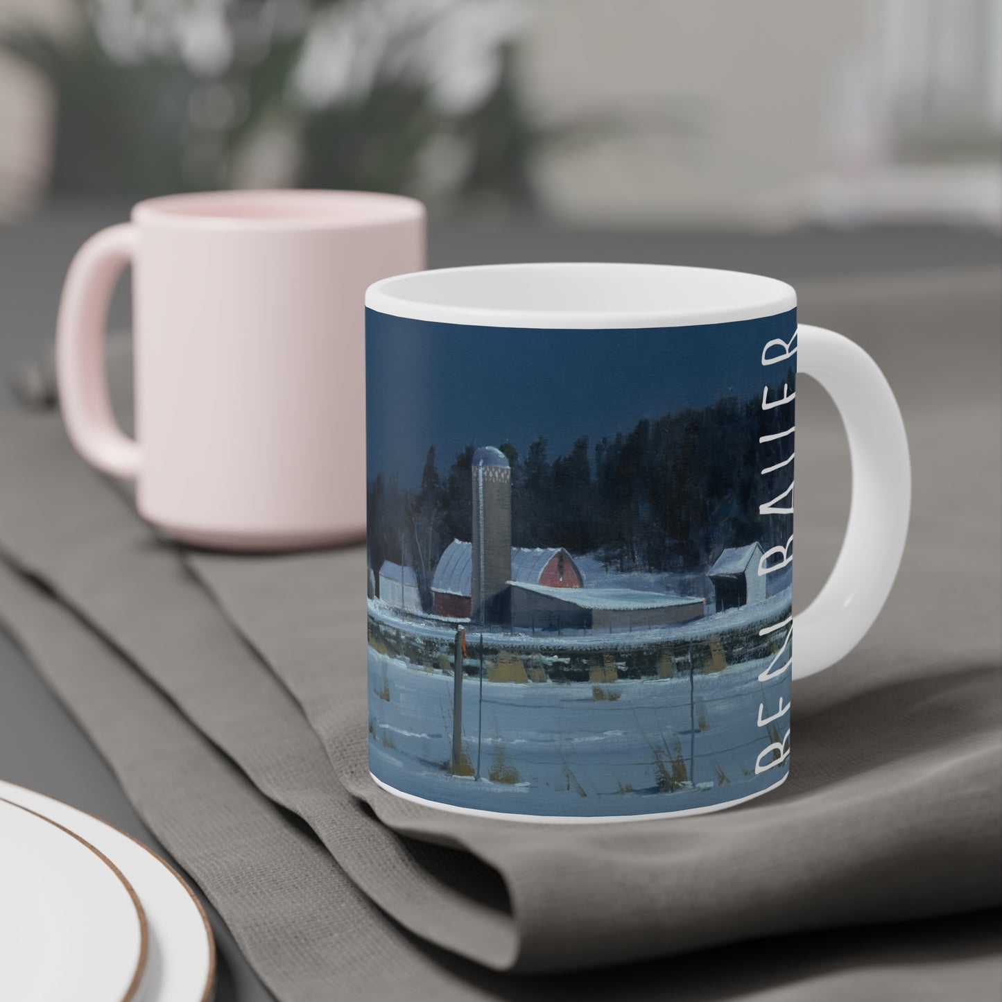 Ben Bauer: "Drifting Moonlight" Ceramic Mug (11oz, 15oz, 20oz)