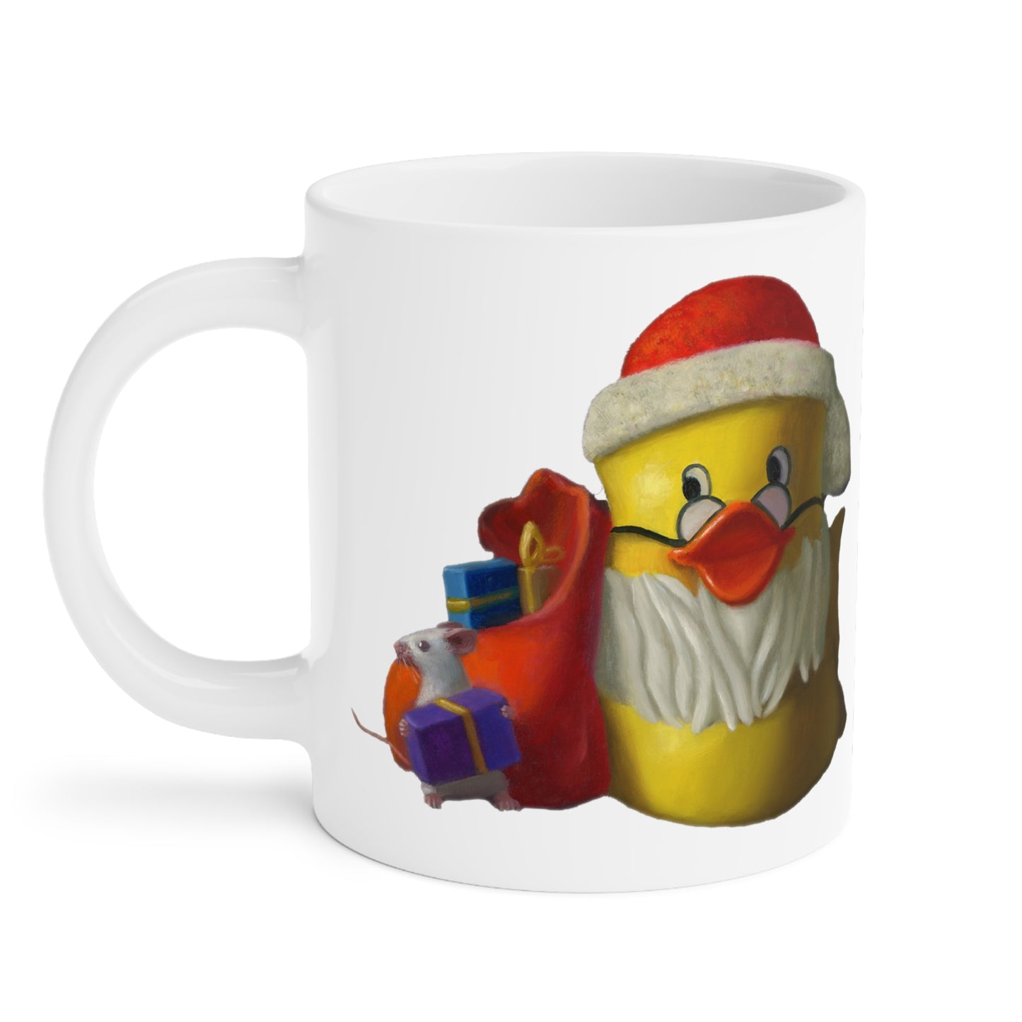 Stuart Dunkel: "Santa's Helper" Ceramic Mug (11oz\15oz\20oz)