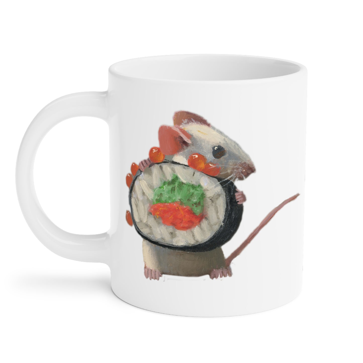 Stuart Dunkel: "Sushi Escape" Ceramic Mug (11oz\15oz\20oz)