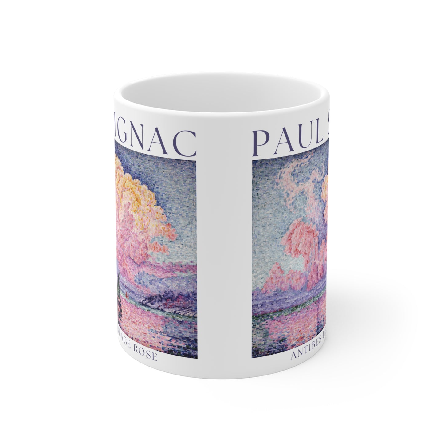 Paul Signac: "Antibes Le Nuage Rose" Ceramic Mug (11oz\15oz\20oz)