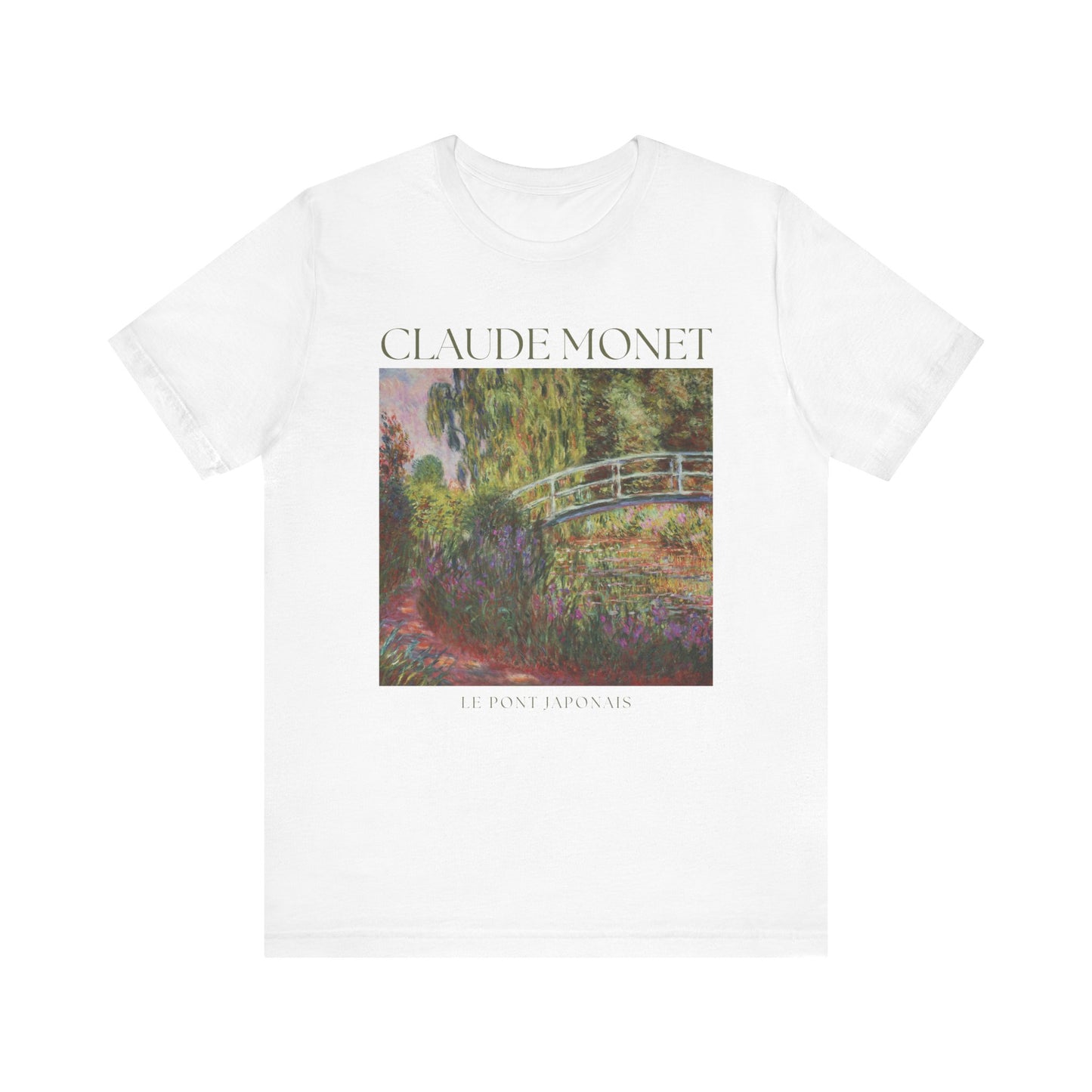 Claude Monet: "Le Pont Japonais" Graphic T