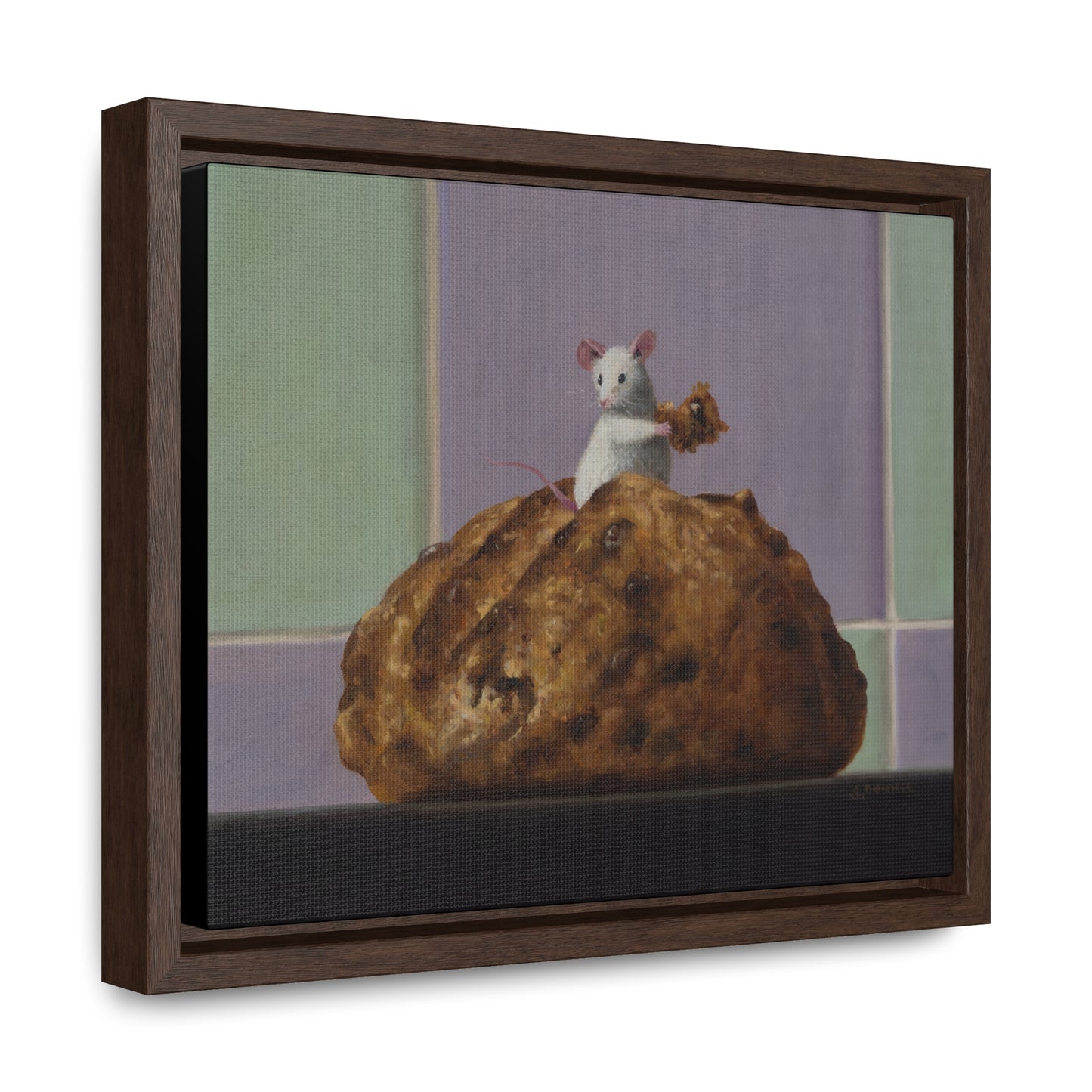 Stuart Dunkel: "Loafer" - Framed Canvas Reproductions
