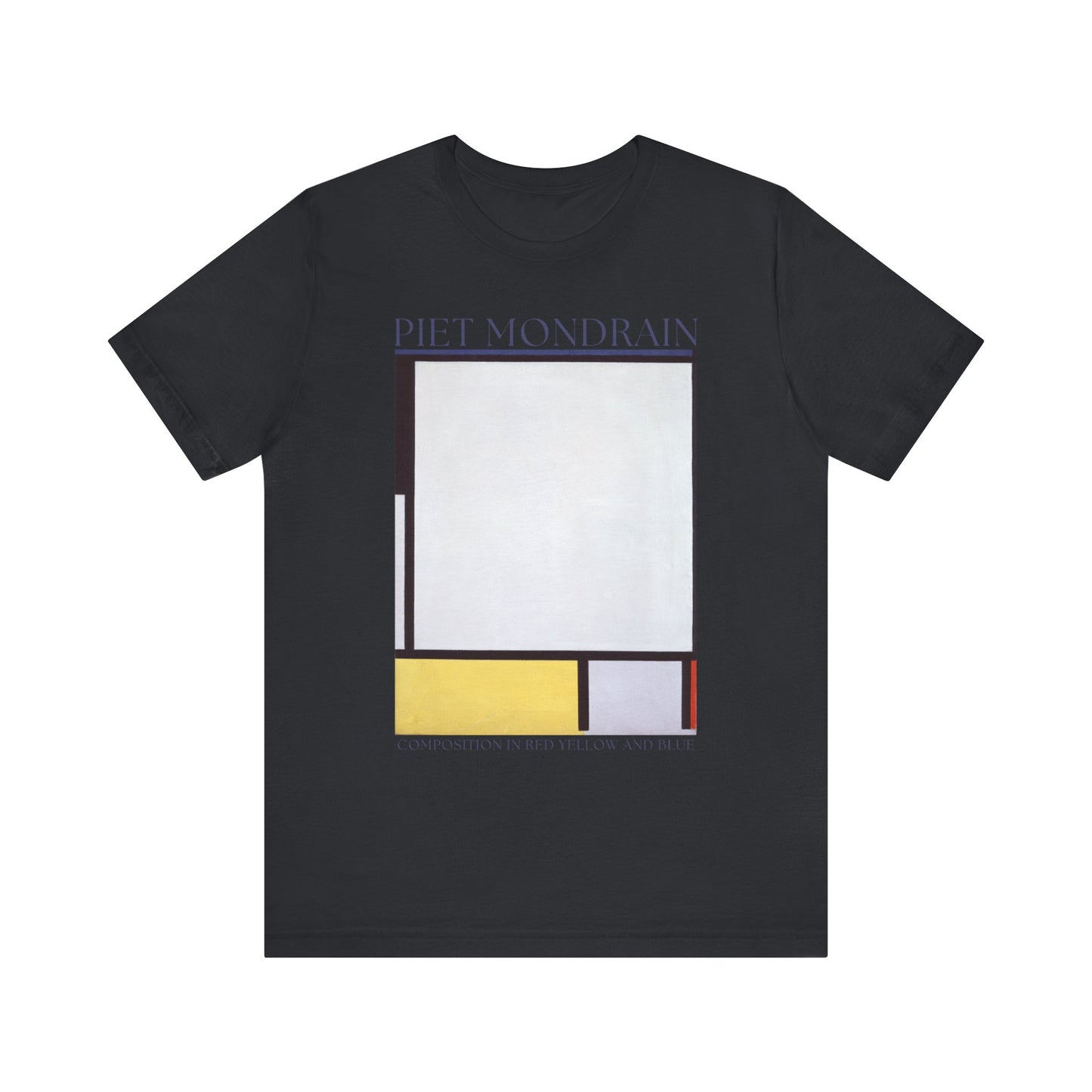 Piet Mondrian: "Composition in Red, Yellow, and Blue" Graphic T