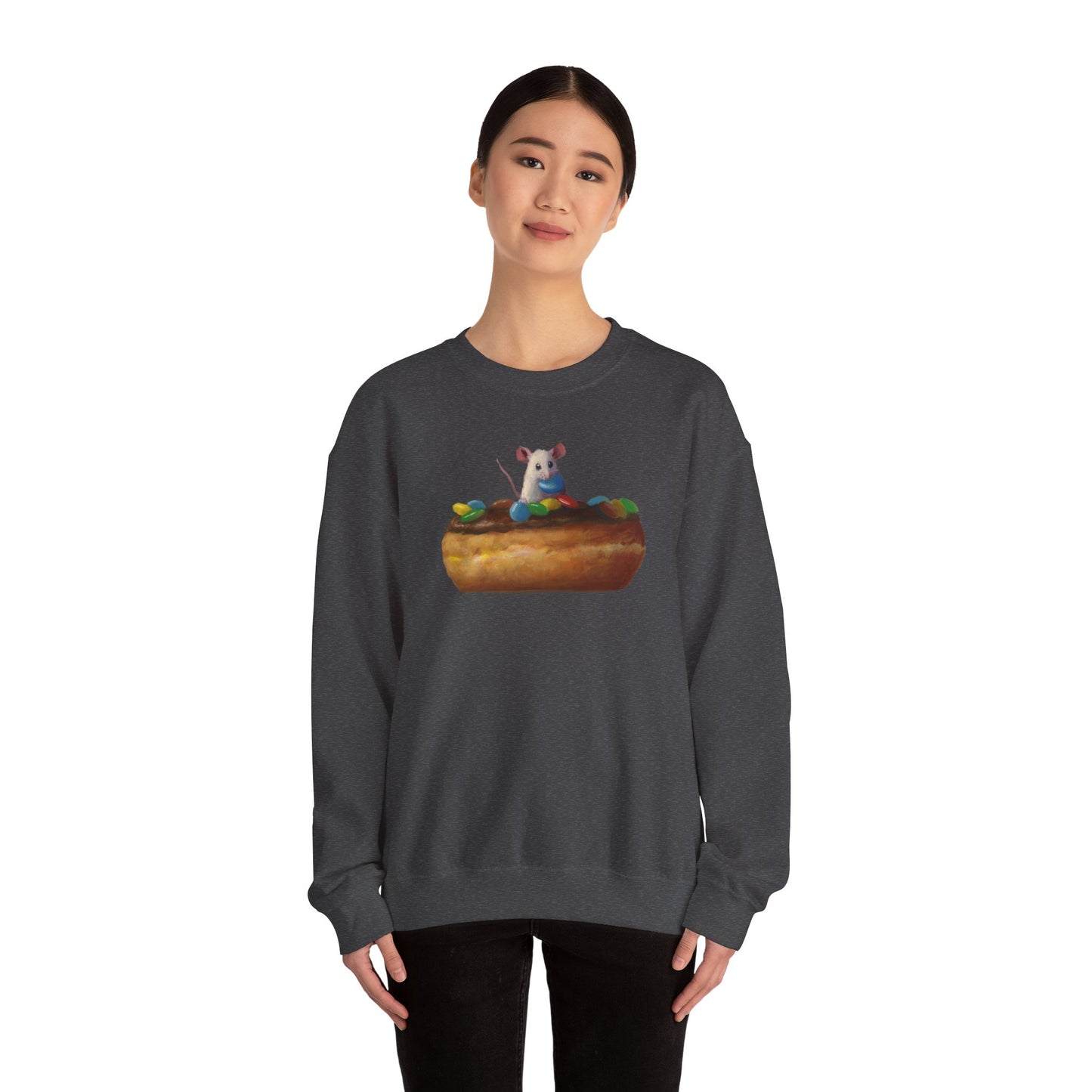 Stuart Dunkel: "Best Donut" - Crewneck Sweatshirt