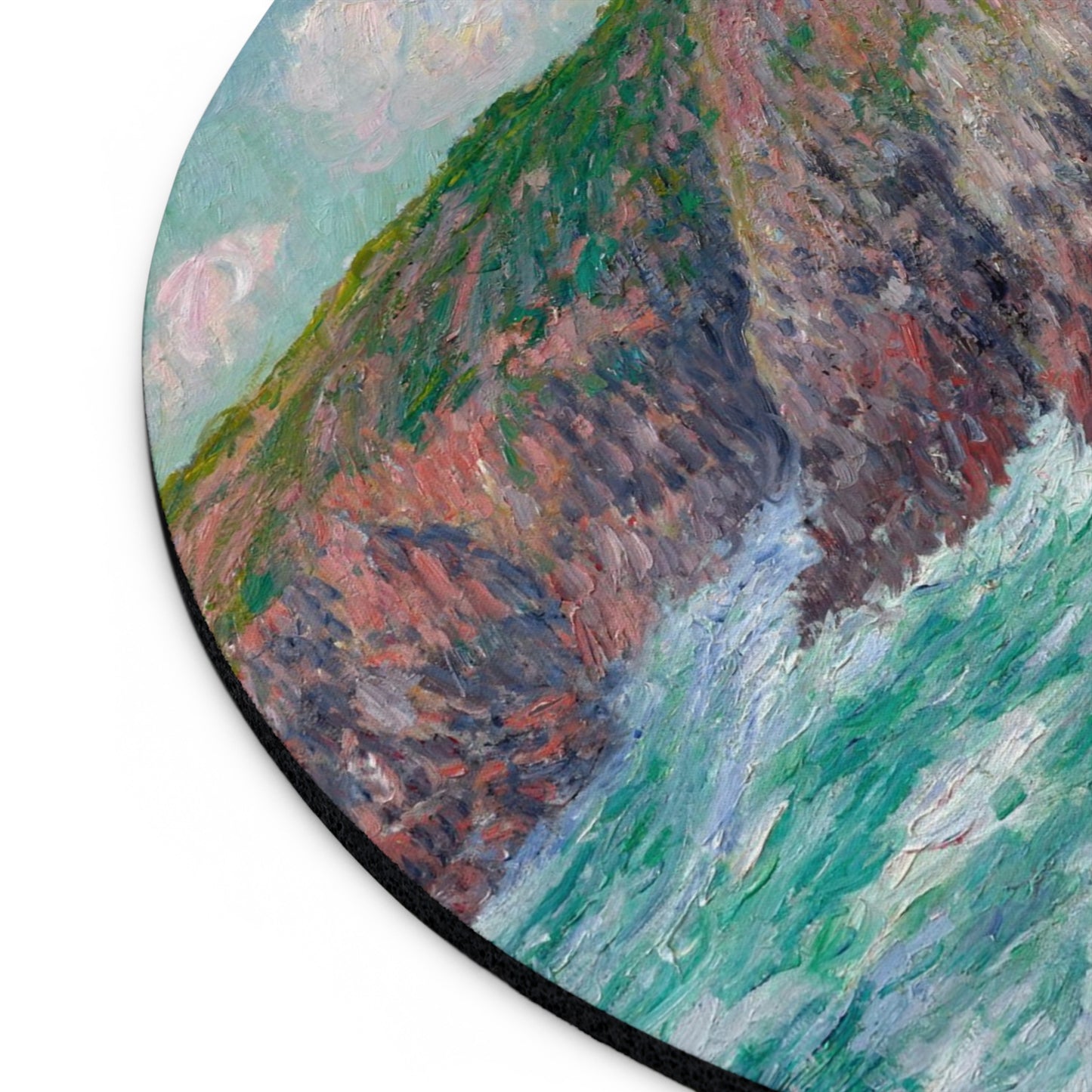 Henry Moret: "Falaises à Moëlan, Finistère" – Mouse Pad