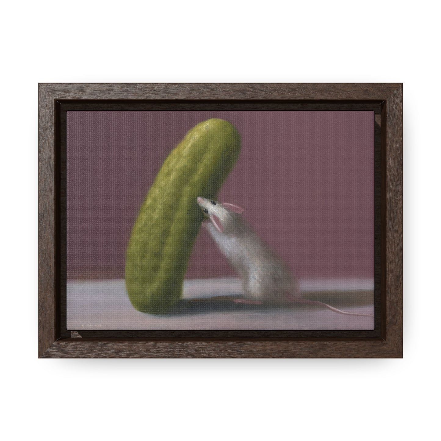 Stuart Dunkel: "Pickled" - Framed Canvas Reproduction