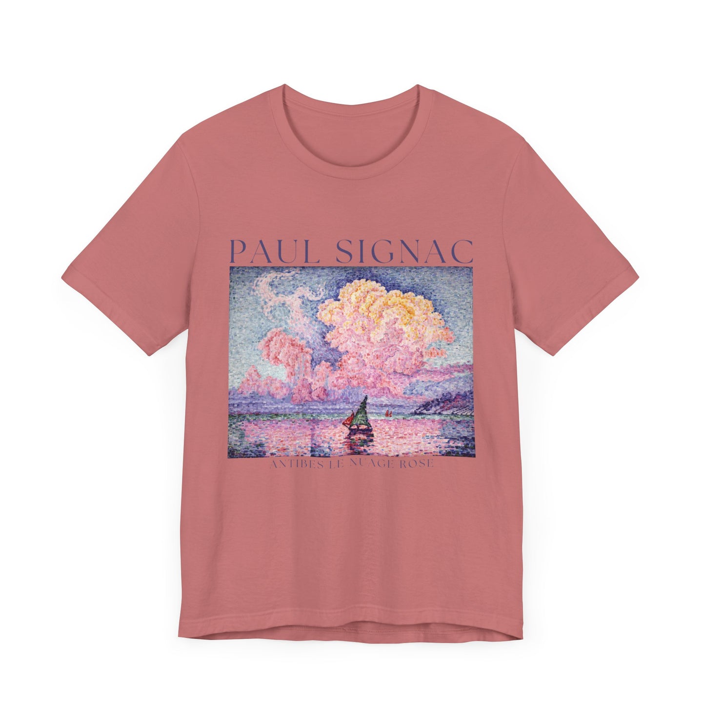 Paul Signac: "Antibes Le Nuage Rose" Graphic T