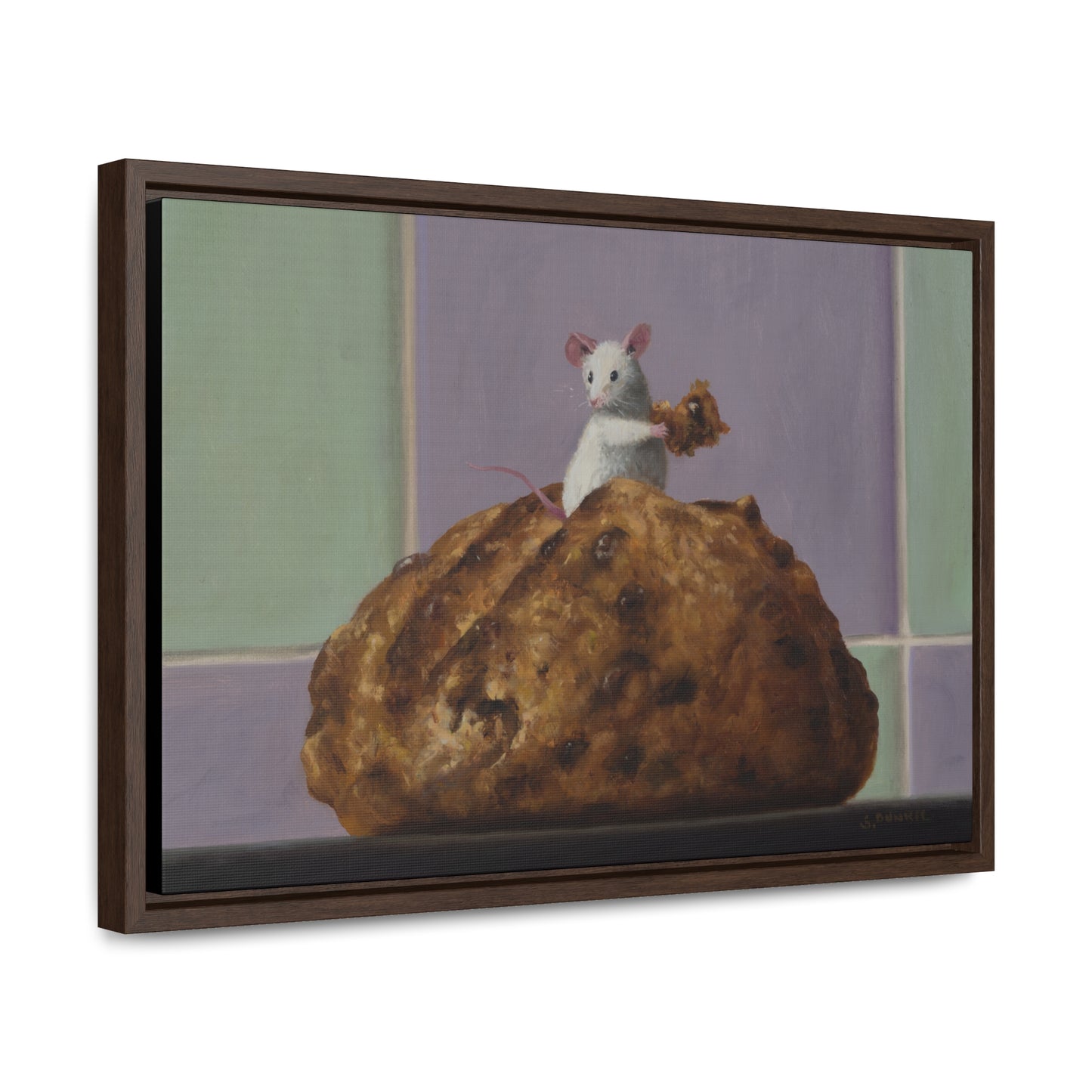 Stuart Dunkel: "Loafer" - Framed Canvas Reproductions