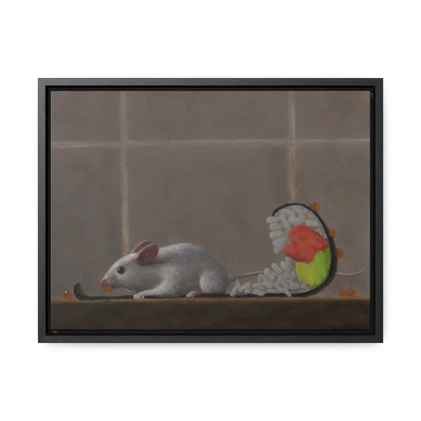 Stuart Dunkel: "Unraveled" - Framed Canvas Reproduction