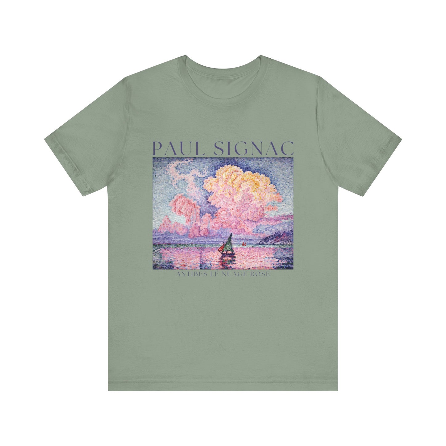 Paul Signac: "Antibes Le Nuage Rose" Graphic T