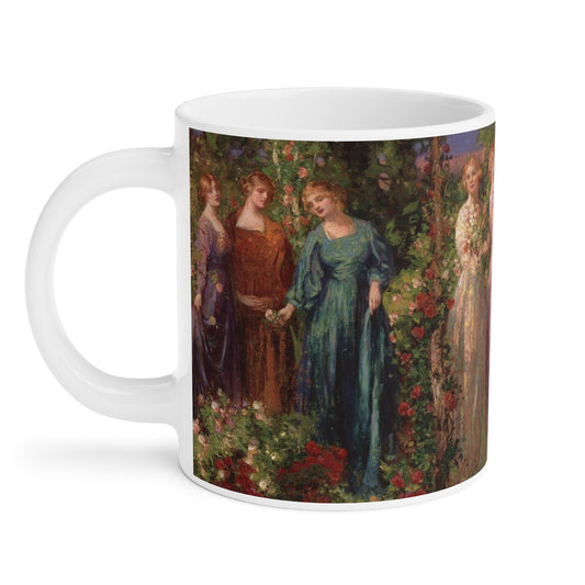 Tom Mostyn: "Gather Ye Rosebuds While Ye May" Ceramic Mug (11oz\15oz\20oz)