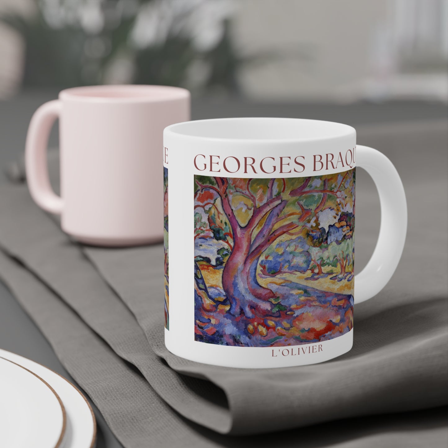 Georges Braque: "L'Olivier" Ceramic Mug (11oz\15oz\20oz)