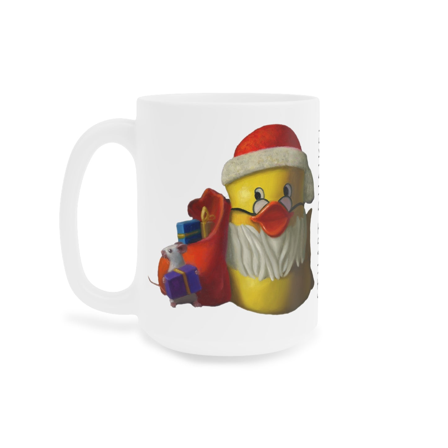 Stuart Dunkel: "Santa's Helper" Ceramic Mug (11oz\15oz\20oz)