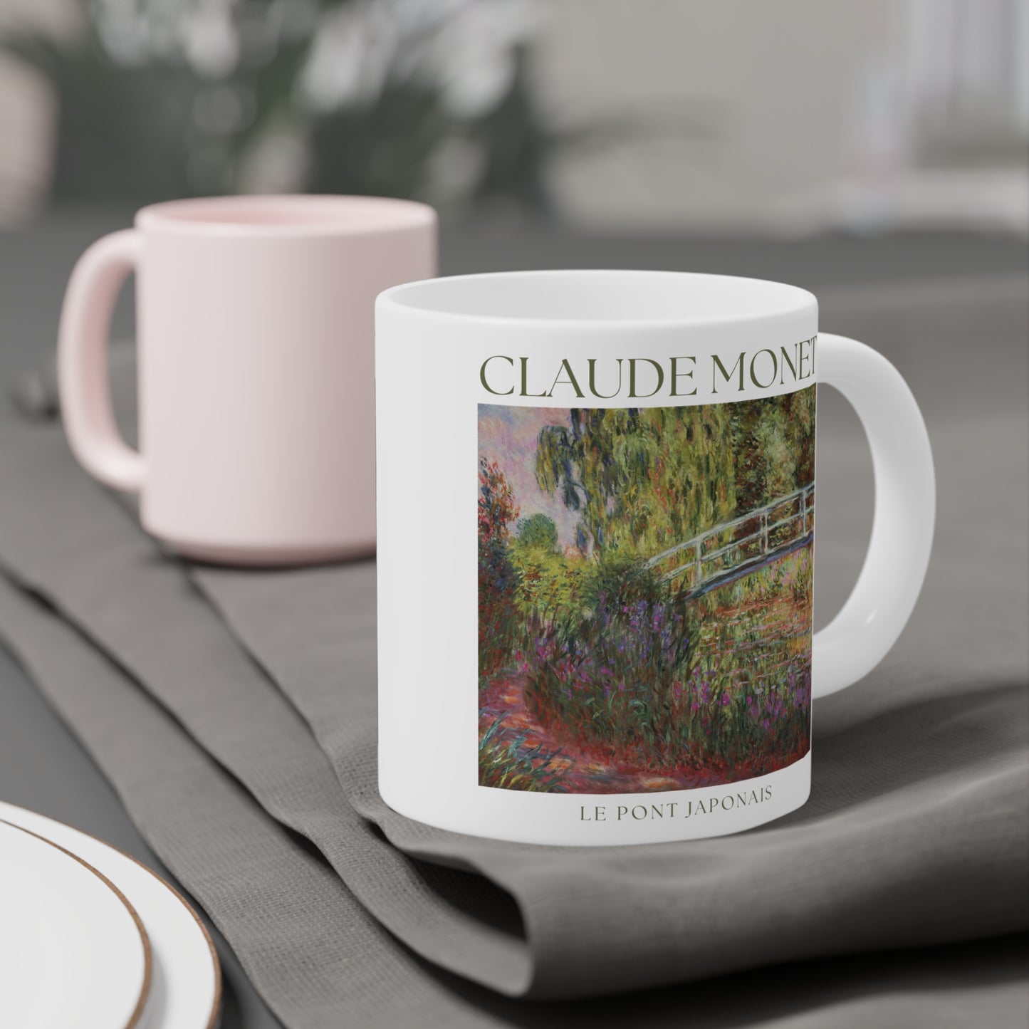 Claude Monet: "Le Pont Japonais" Ceramic Mug (11oz\15oz\20oz)