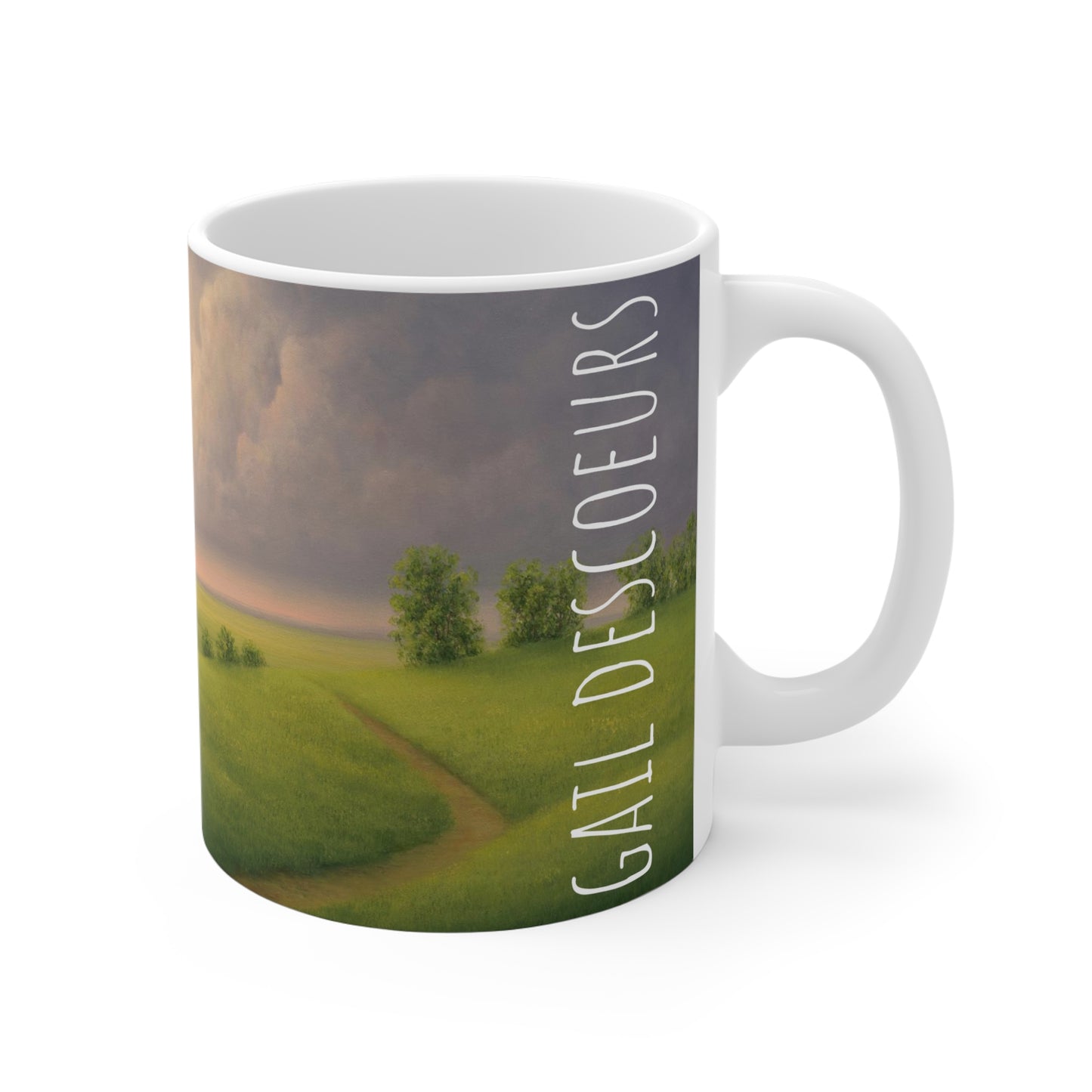 Gail Descoeurs: "Passage" Ceramic Mug (11oz\15oz\20oz)