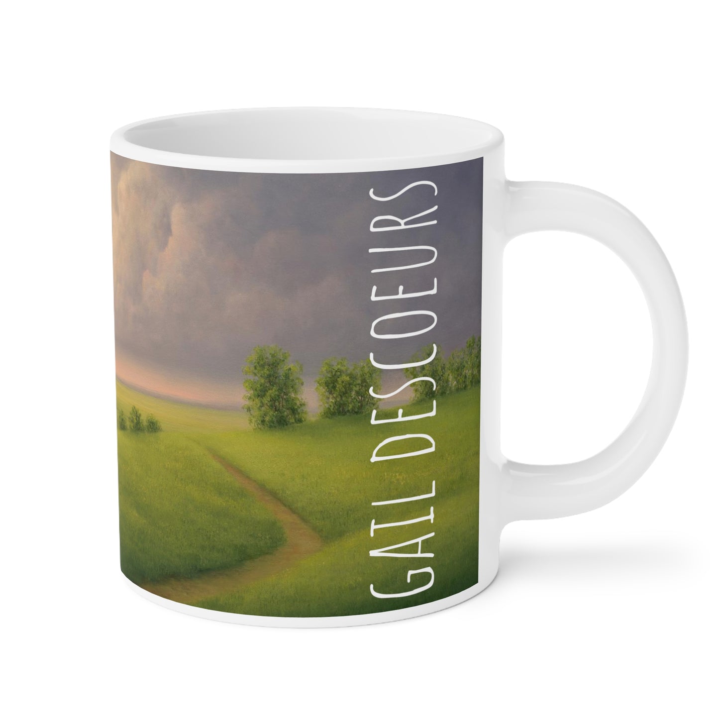 Gail Descoeurs: "Passage" Ceramic Mug (11oz\15oz\20oz)