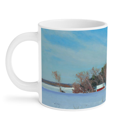 Ben Bauer: "Winter Hills of Somerset" Ceramic Mug (11oz, 15oz, 20oz)