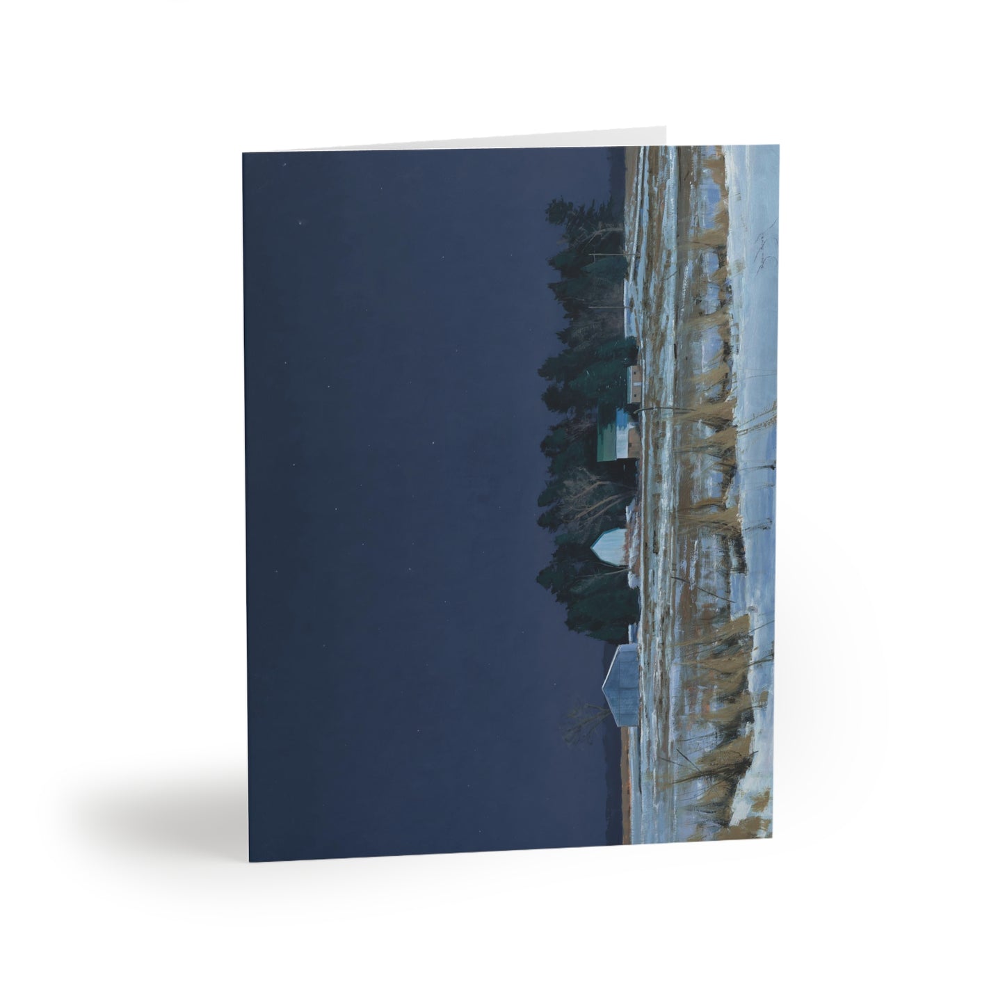 Ben Bauer: "Midnight at 20 Below" - Greeting Cards (8, 16, and 24 pcs)