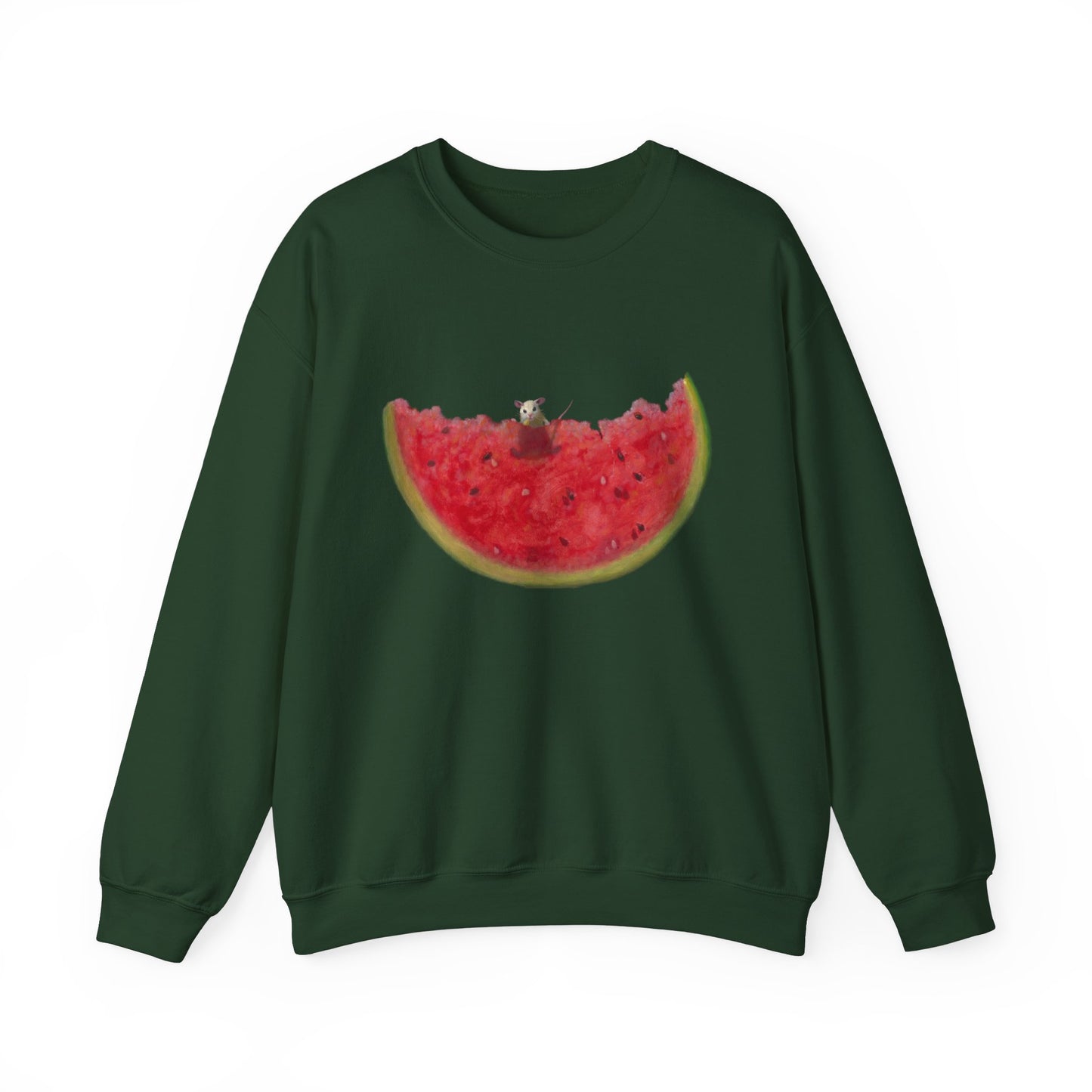 Stuart Dunkel: "Melon Lover" Crewneck Sweatshirt