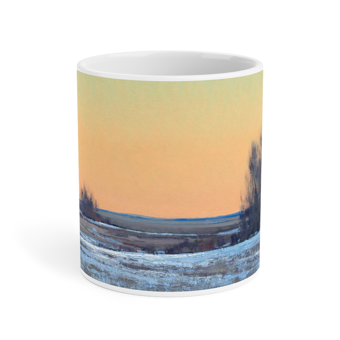 Ben Bauer: "Late Afternoon in March, Lowry, MN" Ceramic Mug (11oz, 15oz, 20oz)