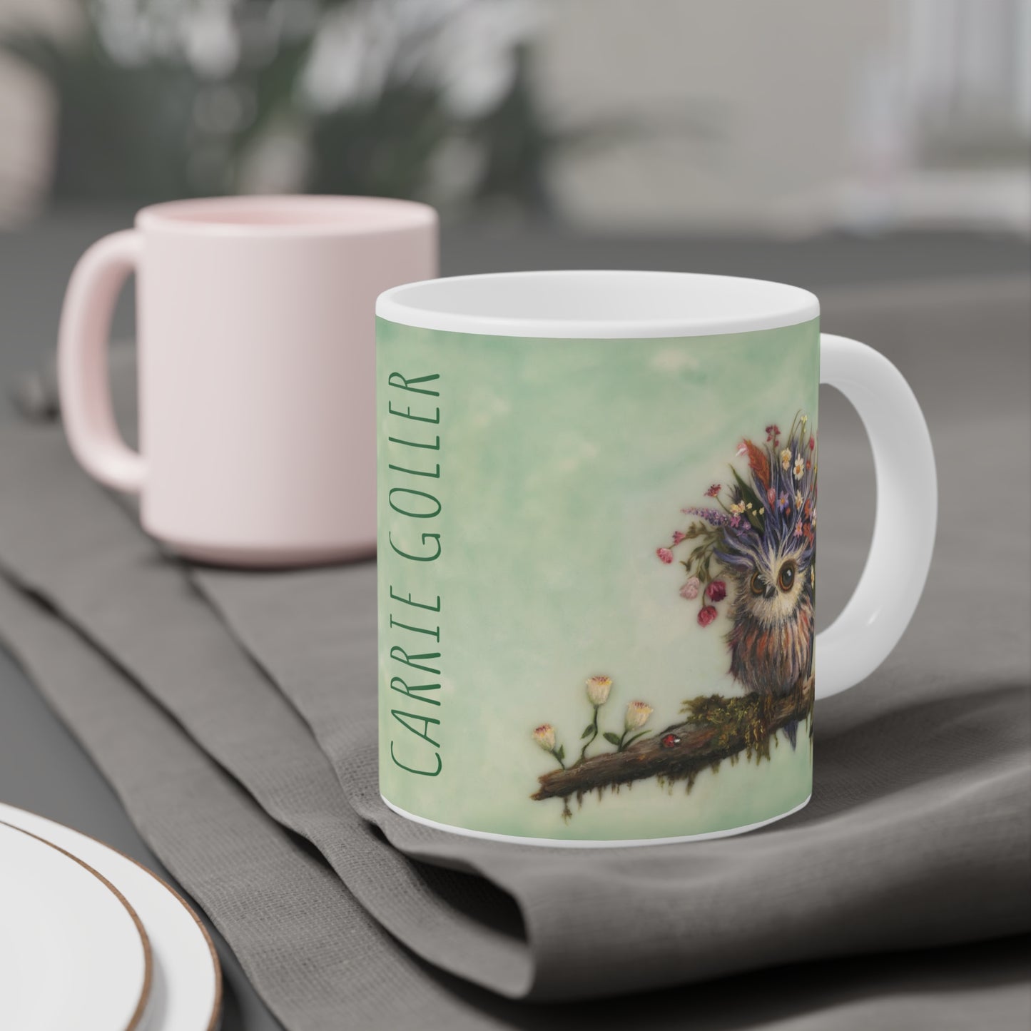 Carrie Goller: "Jinx" Ceramic Mug (11oz\15oz\20oz)