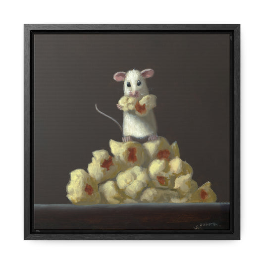 Stuart Dunkel: "More Butter" - Framed Canvas Reproduction