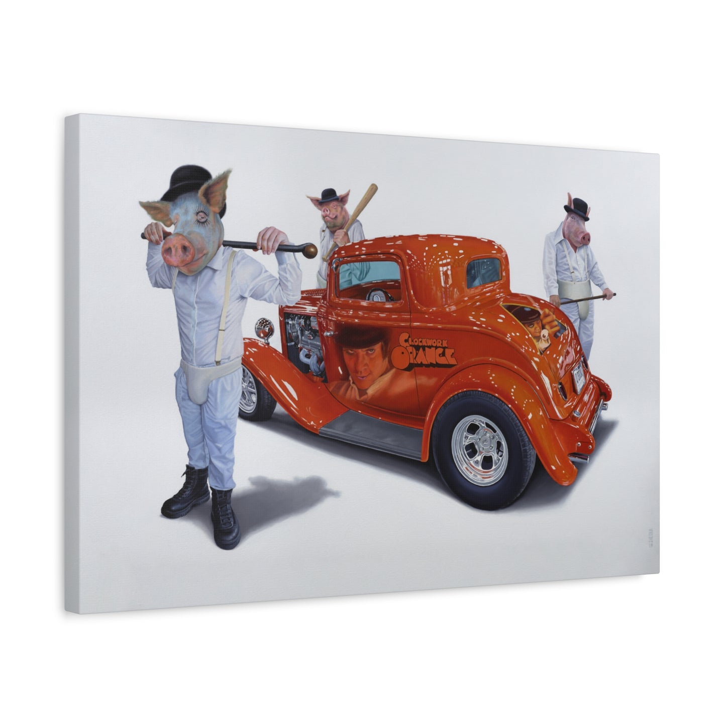 Tony South: "The Moloko Muscle" Canvas Reproduction