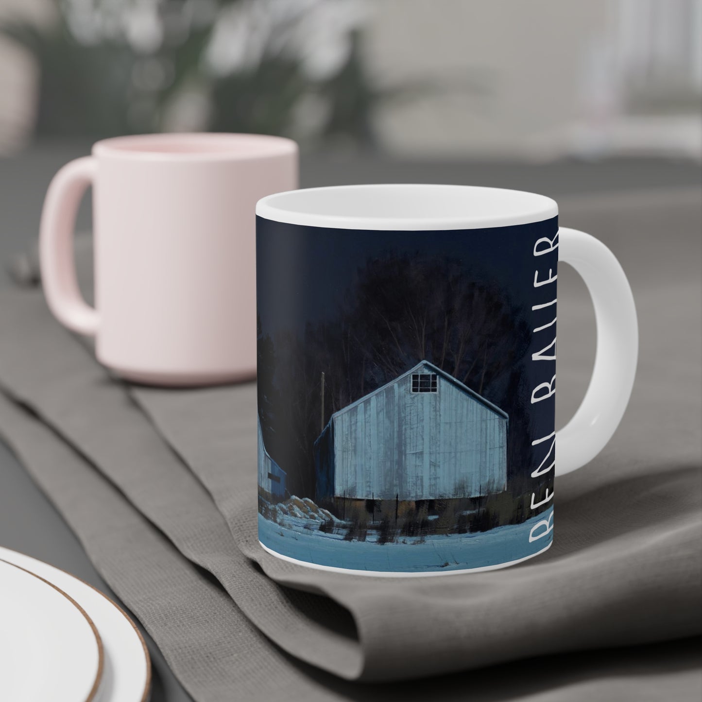 Ben Bauer: "Buffalo County, Nordic Star" Ceramic Mug (11oz, 15oz, 20oz)