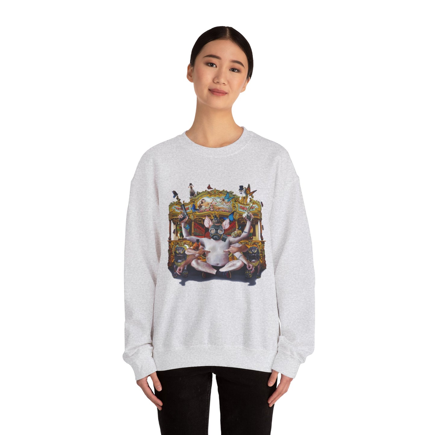 Tony South: "Credo quia absurdum (I believe because it is absurd)"  Crewneck Sweatshirt