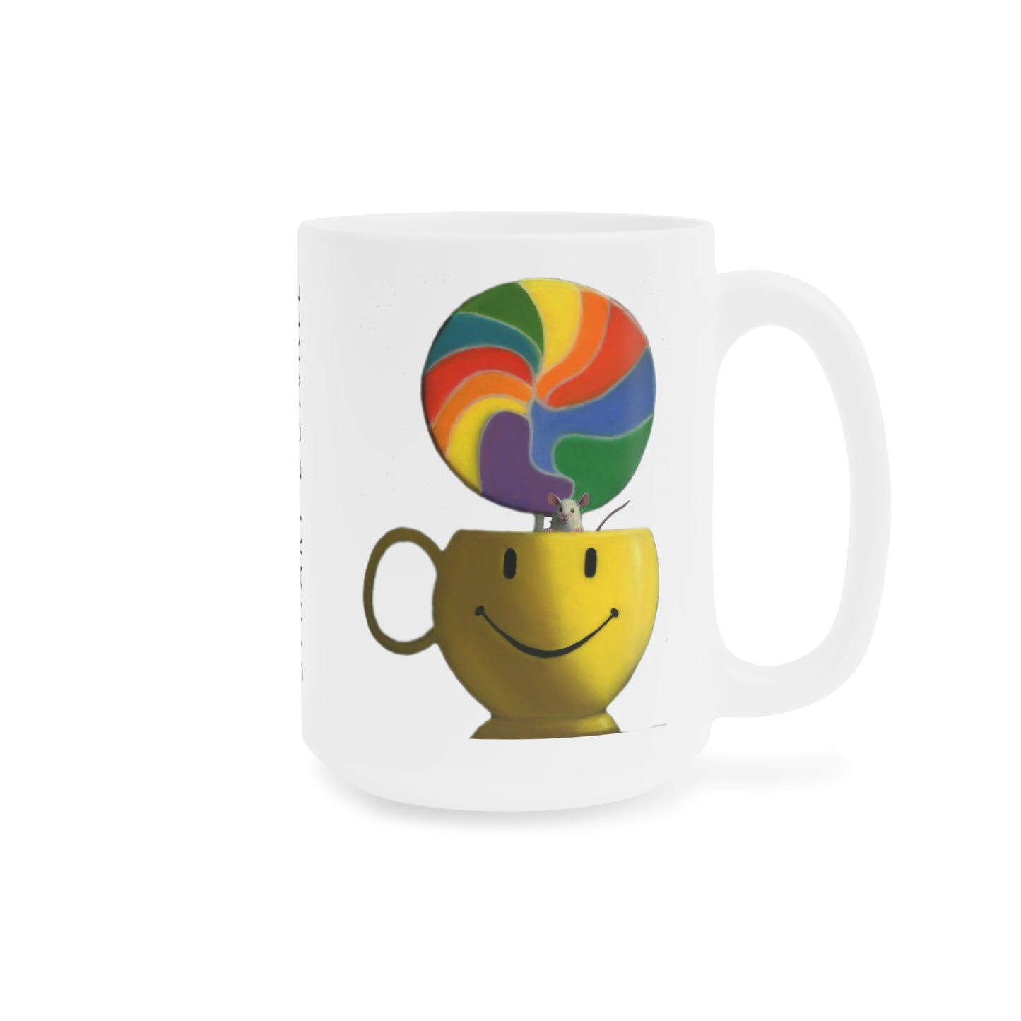 Stuart Dunkel: "Be Happy" Ceramic Mug (11oz\15oz\20oz)