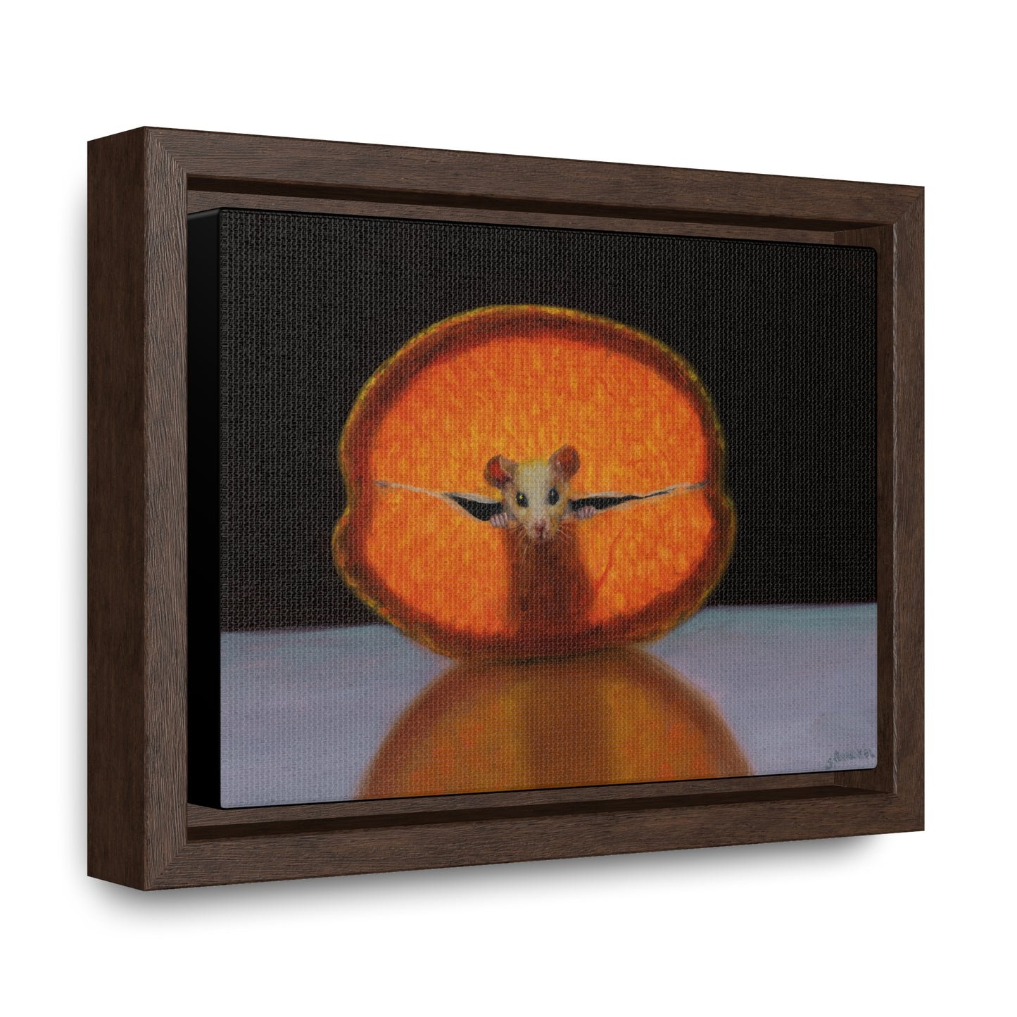 Stuart Dunkel: "Good Outlook" - Framed Canvas Reproduction