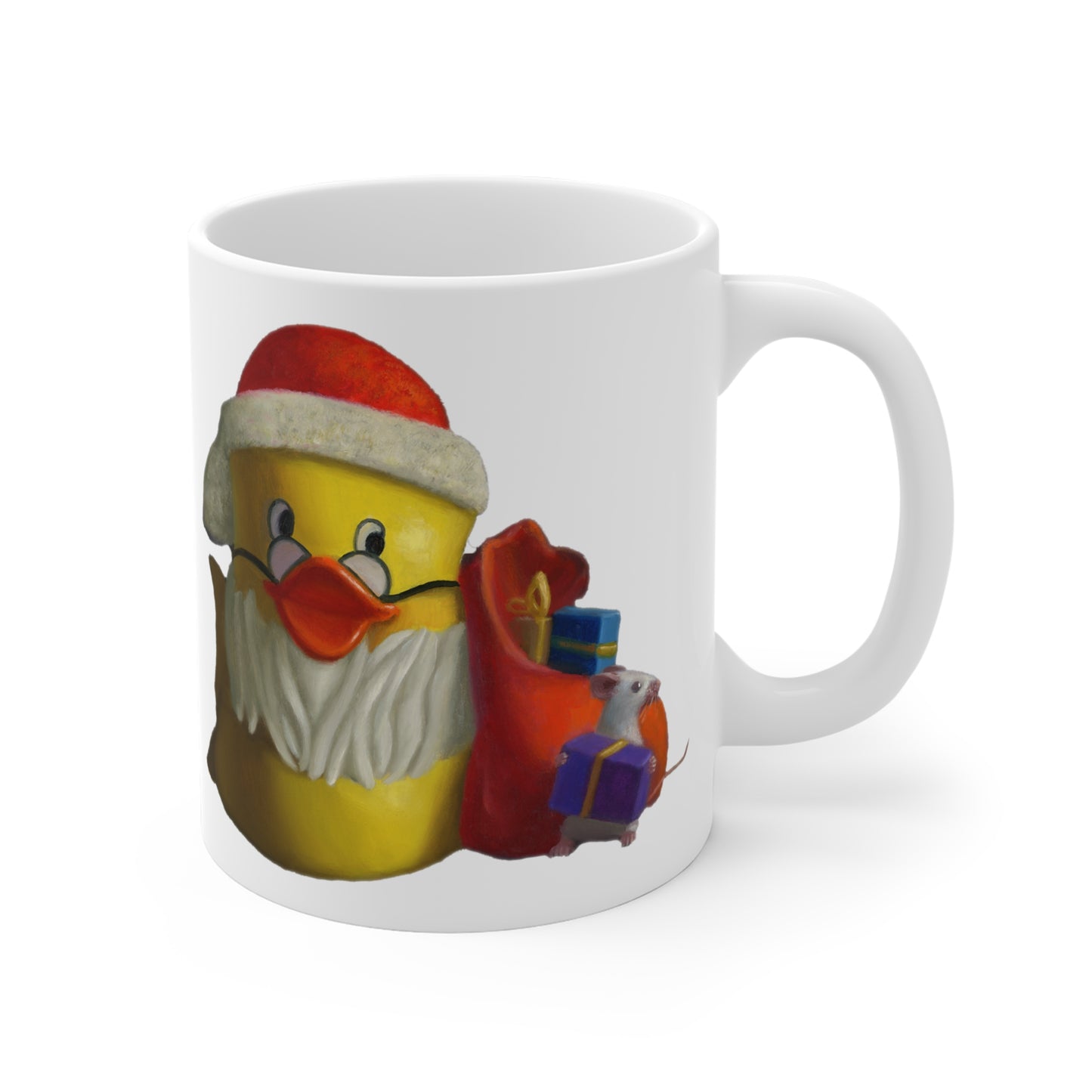 Stuart Dunkel: "Santa's Helper" Ceramic Mug (11oz\15oz\20oz)