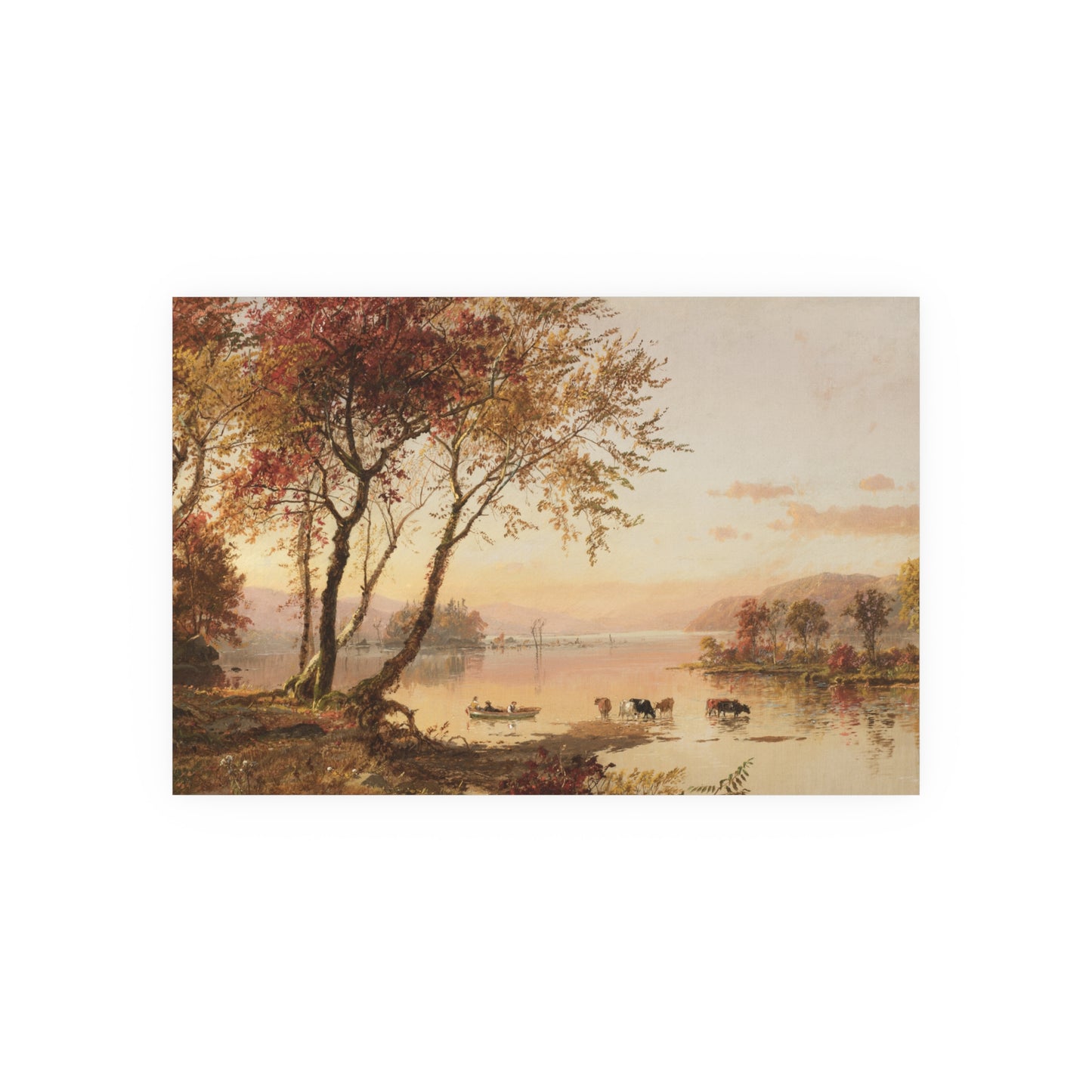 Jasper Francis Cropsey: Greenwood Lake, 1871 - Satin and Archival Matte Posters