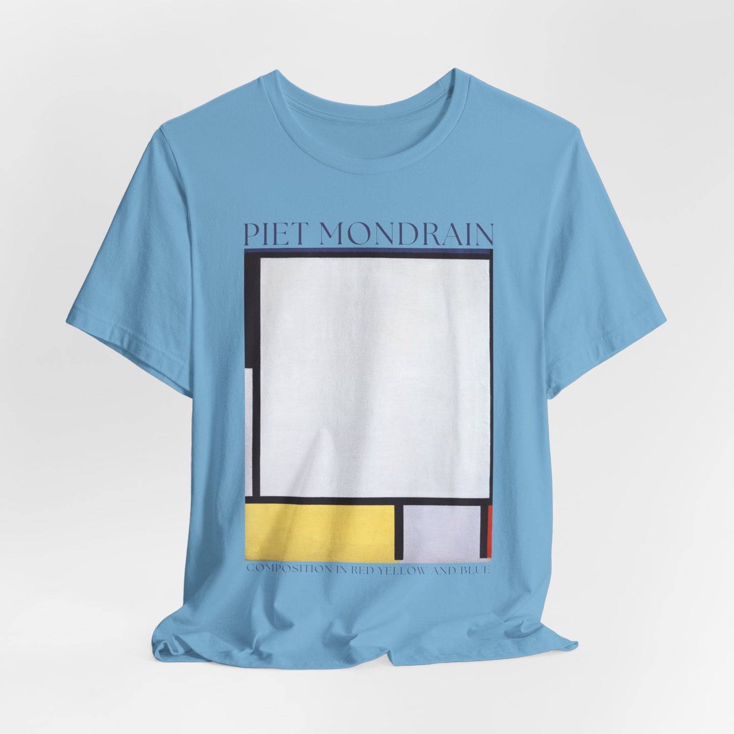 Piet Mondrian: "Composition in Red, Yellow, and Blue" Graphic T